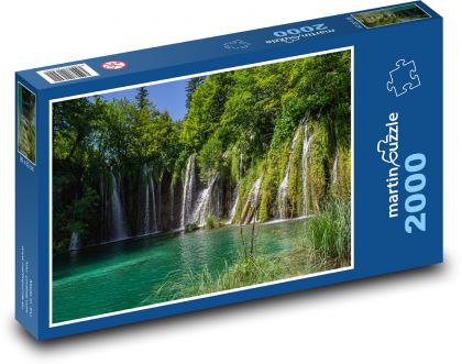 Croatia - Plitvice - Puzzle 2000 pieces, size 90x60 cm 