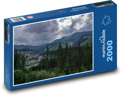 Slovensko - Nízké Tatry - Puzzle 2000 dílků, rozměr 90x60 cm