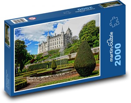 Dunrobin Castle - Puzzle 2000 pieces, size 90x60 cm 