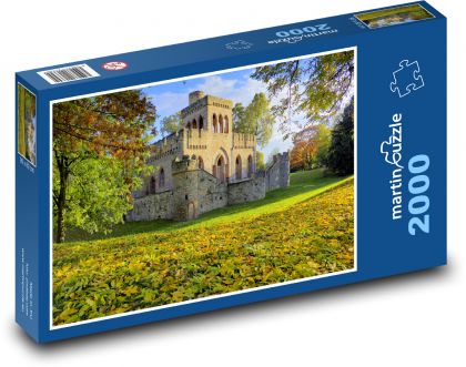 Wiesbaden - Zámecký Park  - Puzzle 2000 dílků, rozměr 90x60 cm