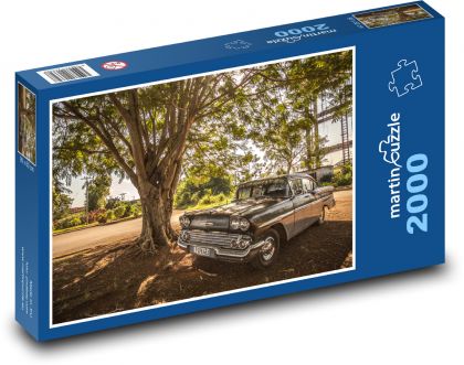 Cuba - car - Puzzle 2000 pieces, size 90x60 cm 