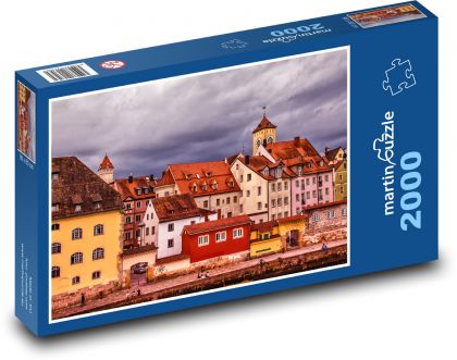 Německo - Regensburg - puzzle 2000 dílků