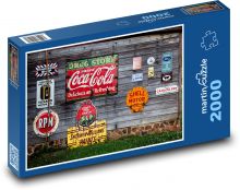 Retro reklamy Puzzle 2000 - 90x60 cm