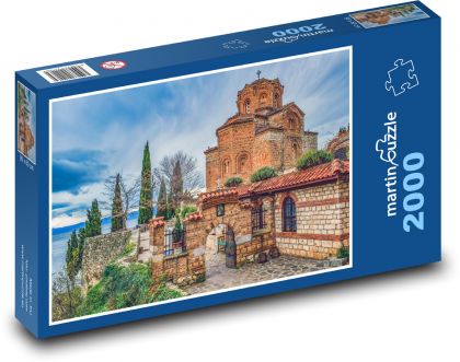 Macedonia - Sv. Jovan - Puzzle 2000 elementów, rozmiar 90x60 cm