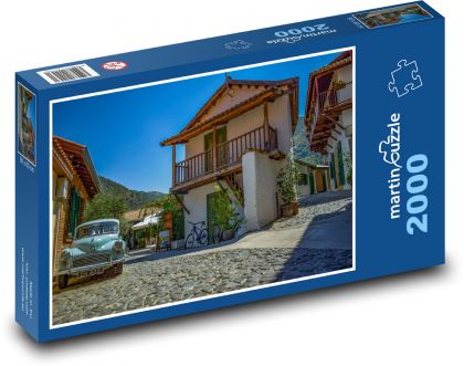 Aleja w Kalopanayiotis - Cypr - Puzzle 2000 elementów, rozmiar 90x60 cm