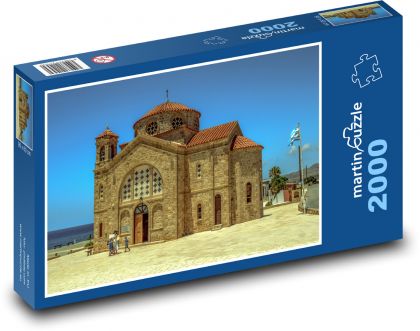 Kostol - Architektúra - Puzzle 2000 dielikov, rozmer 90x60 cm 