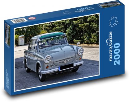 Auto - Trabant 600 - Puzzle 2000 dílků, rozměr 90x60 cm