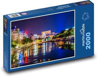 Rumunsko - Bukurešť - Puzzle 2000 dílků, rozměr 90x60 cm
