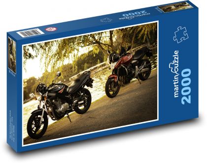 Motocykle - Puzzle 2000 elementów, rozmiar 90x60 cm