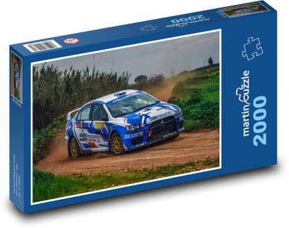 Rally - Mitsubishi - Puzzle 2000 dielikov, rozmer 90x60 cm 