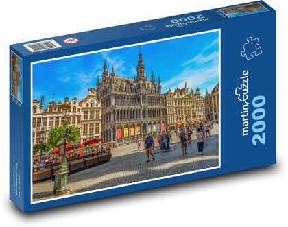 Belgie - Brusel - Puzzle 2000 dílků, rozměr 90x60 cm