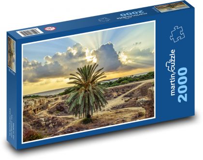 Palma, pobřeží - Puzzle 2000 dílků, rozměr 90x60 cm