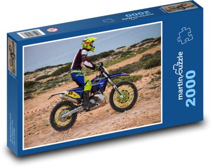 Motorbike - motocross - Puzzle 2000 pieces, size 90x60 cm 