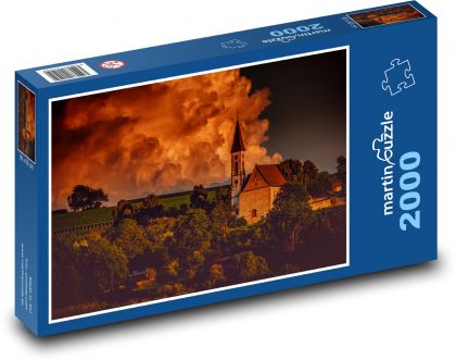 Nemecko - Kaiserstuhl - Puzzle 2000 dielikov, rozmer 90x60 cm 