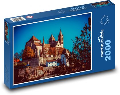 Německo - Breisach  - Puzzle 2000 dílků, rozměr 90x60 cm