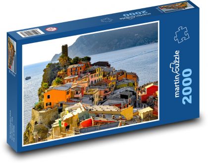 Włochy - Cinque Terre - Puzzle 2000 elementów, rozmiar 90x60 cm