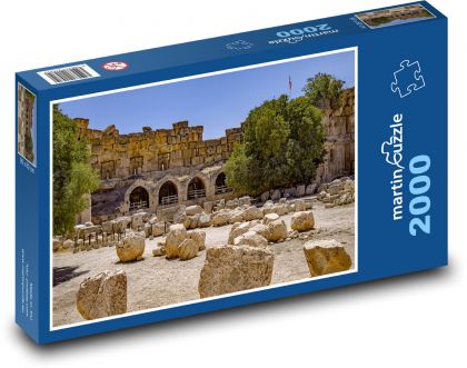 Antické mesto - Puzzle 2000 dielikov, rozmer 90x60 cm 