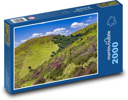Landschaft, Natur, Blumen - Puzzle - 2000 Teile