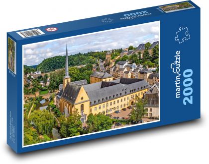 Lucembursko - Lucemburk - puzzle 2000 dílků