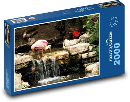 Ibis auf dem Floß - Puzzle - 2000 Teile