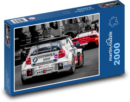 Auto - BMW - Puzzle 2000 dílků, rozměr 90x60 cm