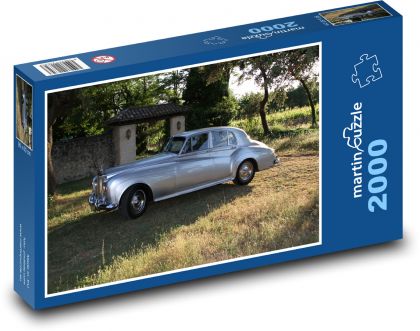 Auto - Rolls Royce - Puzzle 2000 dílků, rozměr 90x60 cm