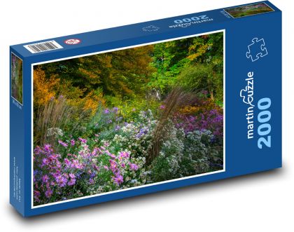 Flowers, plants - Puzzle 2000 pieces, size 90x60 cm 