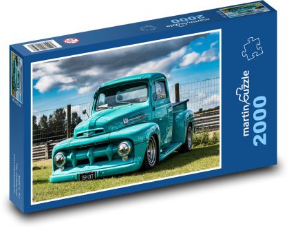 Tuning pick up auto - puzzle 2000 dílků