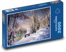 Winter landscape Puzzle 2000 pieces - 90 x 60 cm