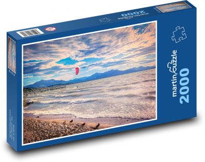 Sport - Kitesurfing - Puzzle 2000 pieces, size 90x60 cm 