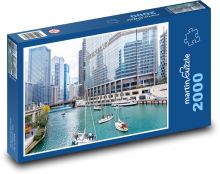 USA - Chicago Puzzle 2000 elementów - 90x60 cm