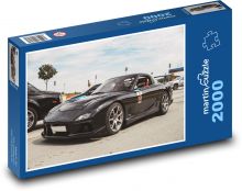 Samochód - Mazda RX7 Puzzle 2000 elementów - 90x60 cm