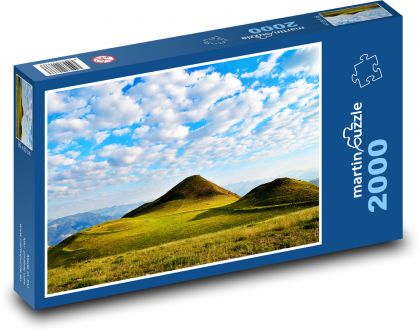 Przyroda, krajobraz - Puzzle 2000 elementów, rozmiar 90x60 cm