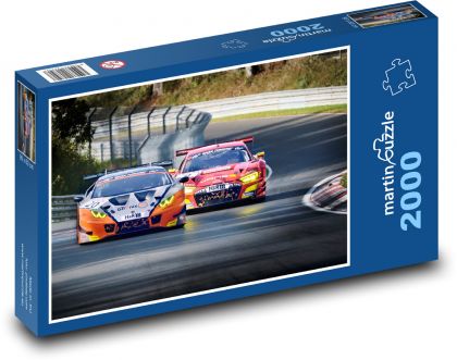 Motorsport - Lamborghini - Puzzle 2000 pieces, size 90x60 cm 