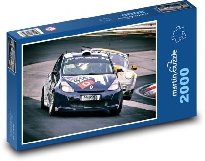 Renault - preteky - Puzzle 2000 dielikov, rozmer 90x60 cm 