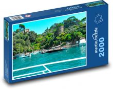 Itálie - Portofino  Puzzle 2000 dílků - 90 x 60 cm