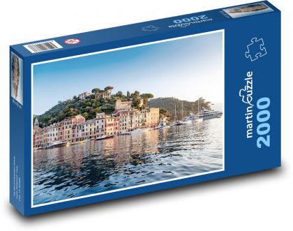 Italy - Portofino - Puzzle 2000 pieces, size 90x60 cm 