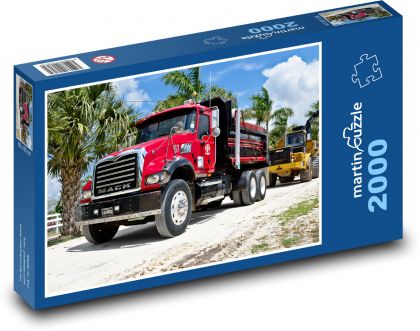 Amerikanischer LKW - Puzzle - 2000 Teile