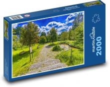 Park, przyroda Puzzle 2000 elementów - 90x60 cm