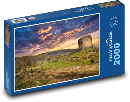 Anglie - Snowdonia - Puzzle 2000 dílků, rozměr 90x60 cm