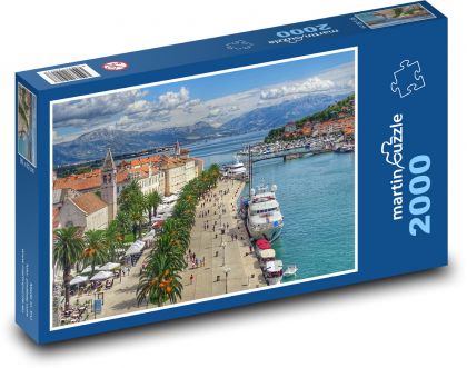 Chorvatsko - Trogir - Puzzle 2000 dílků, rozměr 90x60 cm