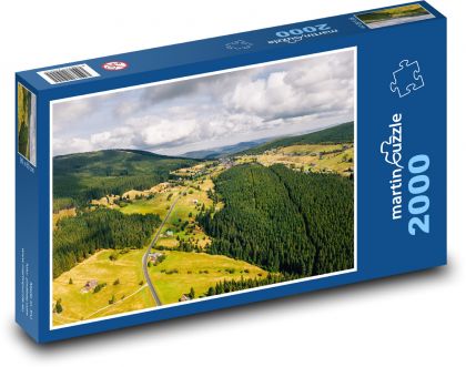 Česká Republika - Krkonoše - Puzzle 2000 dílků, rozměr 90x60 cm