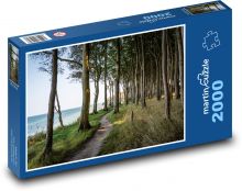 Stromy na okraji lesa Puzzle 2000 - 90x60 cm