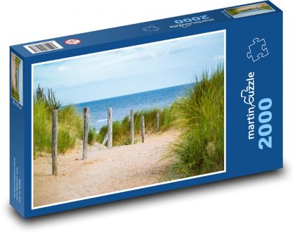 morze Północne - Puzzle 2000 elementów, rozmiar 90x60 cm