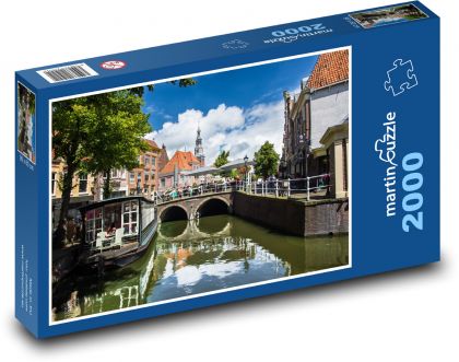 Holandsko - Alkmaar - Puzzle 2000 dielikov, rozmer 90x60 cm 
