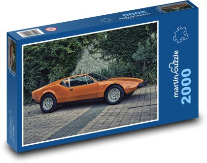 Auto - De Tomaso Pantera - Puzzle 2000 dílků, rozměr 90x60 cm