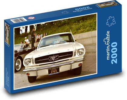 Car - Ford Mustang - Puzzle 2000 pieces, size 90x60 cm 