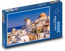 Grecja - Santorini Puzzle 2000 elementów - 90x60 cm