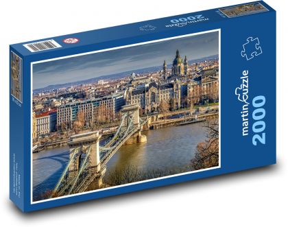 Hungary - Budapest - Puzzle 2000 pieces, size 90x60 cm 