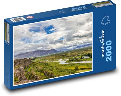 Isländische Natur - Puzzle - 2000 Teile